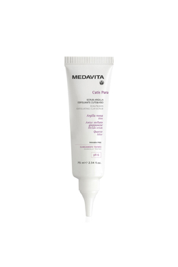 Маска-скраб для шкіри голови та обличчя Medavita CUTIS PURA Scalp&Skin Exfoliating Clay-Scrub
