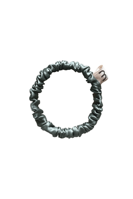 Резинка тонка оливкова MON MOU Silk Hair Band