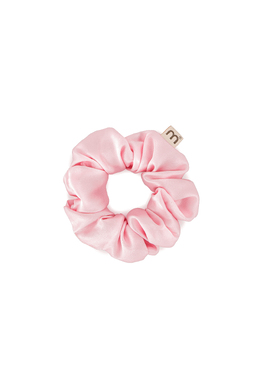 Шовкова об'ємна резинка для волосся нюдова MON MOU Silk Hair Band