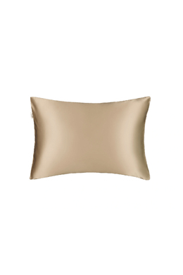 Наволочка з натурального шовку та сатину MON MOU Soft Silk Pillowcase Beige