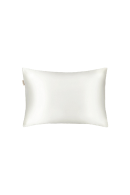 Наволочка з натурального шовку та сатину MON MOU Soft Silk Pillowcase White