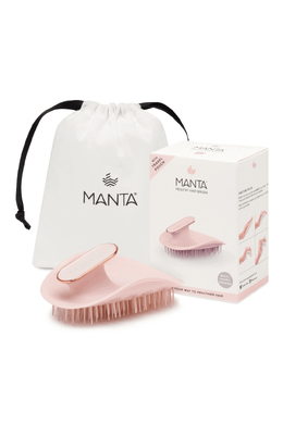Щітка для волосся рожева Manta Brush Pink