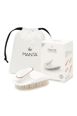 Щітка для волосся біла Manta Brush White
