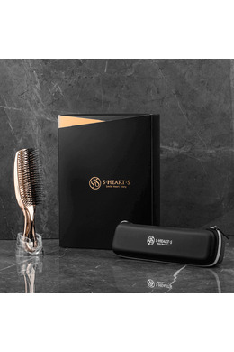 Набір для шкіри голови S-Heart-S Gift Set Scalp Brush World Premium Long Champagne Gold