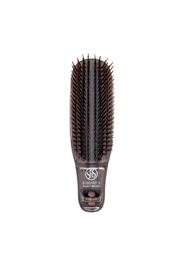 Щітка для шкіри голови коричнева S-Heart-S Scalp Brush Com Hard Dark Brown