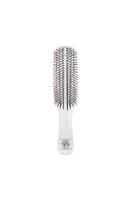 Гребінець для волосся сріблястий S-Heart-S Scalp Brush for Professional Long Silver