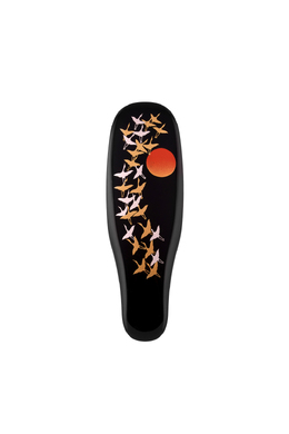 Гребінець для шкіри голови чорна S-Heart-S Scalp Brush Makie Black