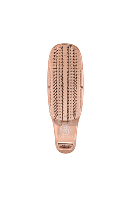 Гребінець для волосся рожеве золото S-Heart-S Scalp Brush World Model Short Pink Gold