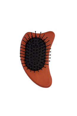 Масажна щітка для шкіри голови S-Heart-S Scalp Kassa Brush Wooden