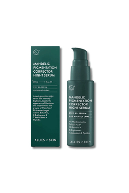 Нічна сироватка для обличчя Allies of Skin Mandelic Pigmentation Corrector Night Serum