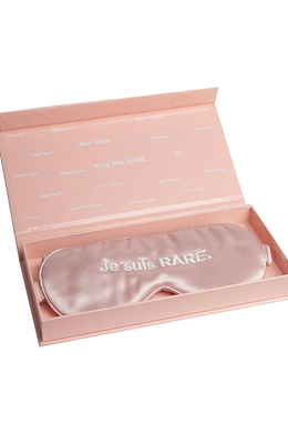 Маска для сну з натурального шовку RARE Paris Silk Sleeping Mask Exception Rosée