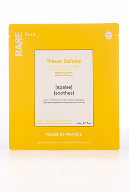 Маска для обличчя з вітаміном Е RARE Paris Tresor Solaire Ecological Cellulose Facial Mask