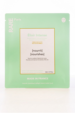 Маска для обличчя з гіалуроновою кислотою RARE Paris Elixir Intense Ecological Cellulose Facial Mask