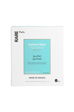 Набір масок для очищення обличчя RARE Paris Carbone Glace Facial Mask Box