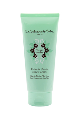 Крем для душу з ароматом алое La Sultane De Saba Shower Cream Tahiti Aloe Vera