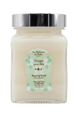 Масло тіаре та алое вера La Sultane De Saba Shea Butter Tiare Flowers and Aloe Vera