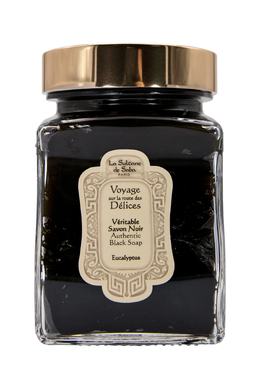 Чорне мило з евкаліптом La Sultane De Saba Authentic Black Soap Eucalyptus Essential Oil
