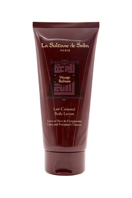 Молочко для тіла з ароматом лотосу та квітів франжіпані La Sultane De Saba Lotus and Frangipani Flower