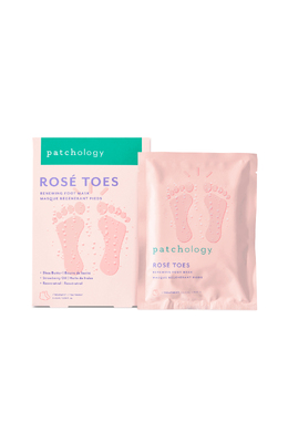 Освіжаюча маска для ніг з екстрактом троянди Patchology Serve Chilled Rosé Toes