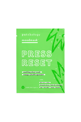 Заспокійлива і відновлююча тканинна маска Patchology Press Reset Soothing Mask